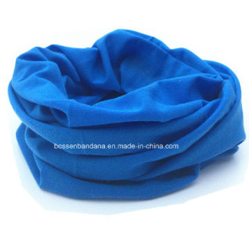 Fabriqué à l&#39;OEM Tube à col bleu coloré personnalisé Buff Bandana